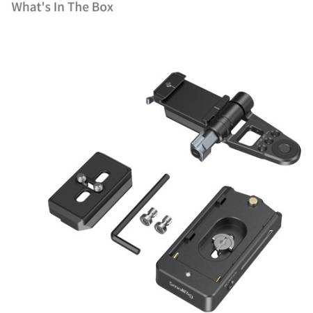SmallRig 4696 - adapter mocowania baterii NP-F do aparatów bezlusterkowych_zawartość zestawu_4